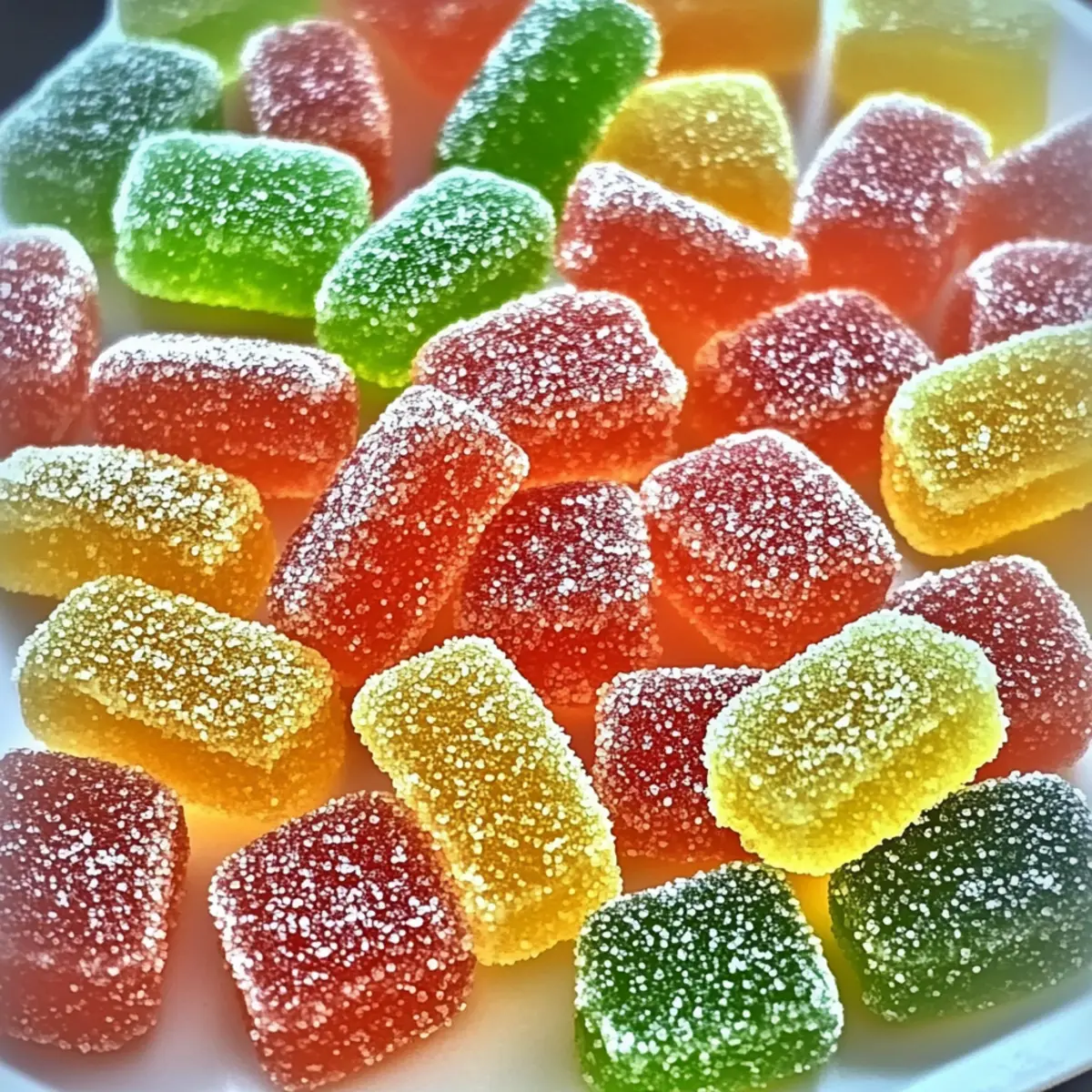 Homemade Sour Patch kids