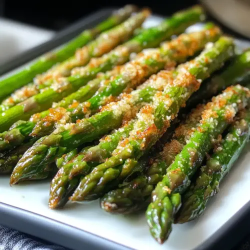 Oven Roasted Parmesan Asparagus