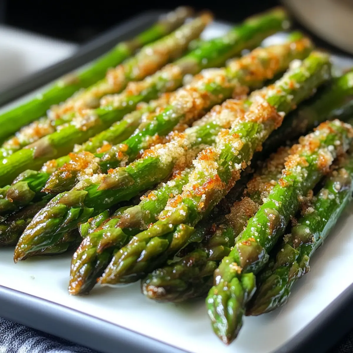 Oven Roasted Parmesan Asparagus