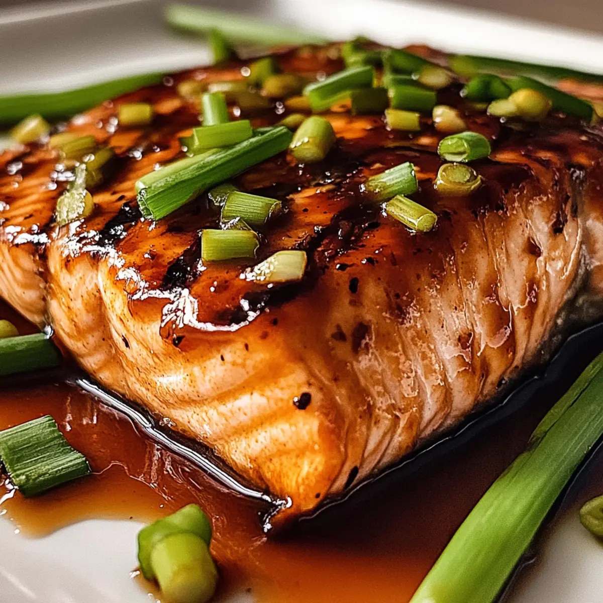 Maple Bourbon BBQ Salmon