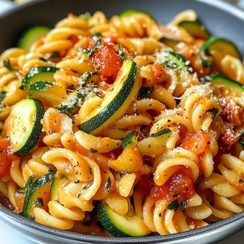 Tomato Zucchini Pasta