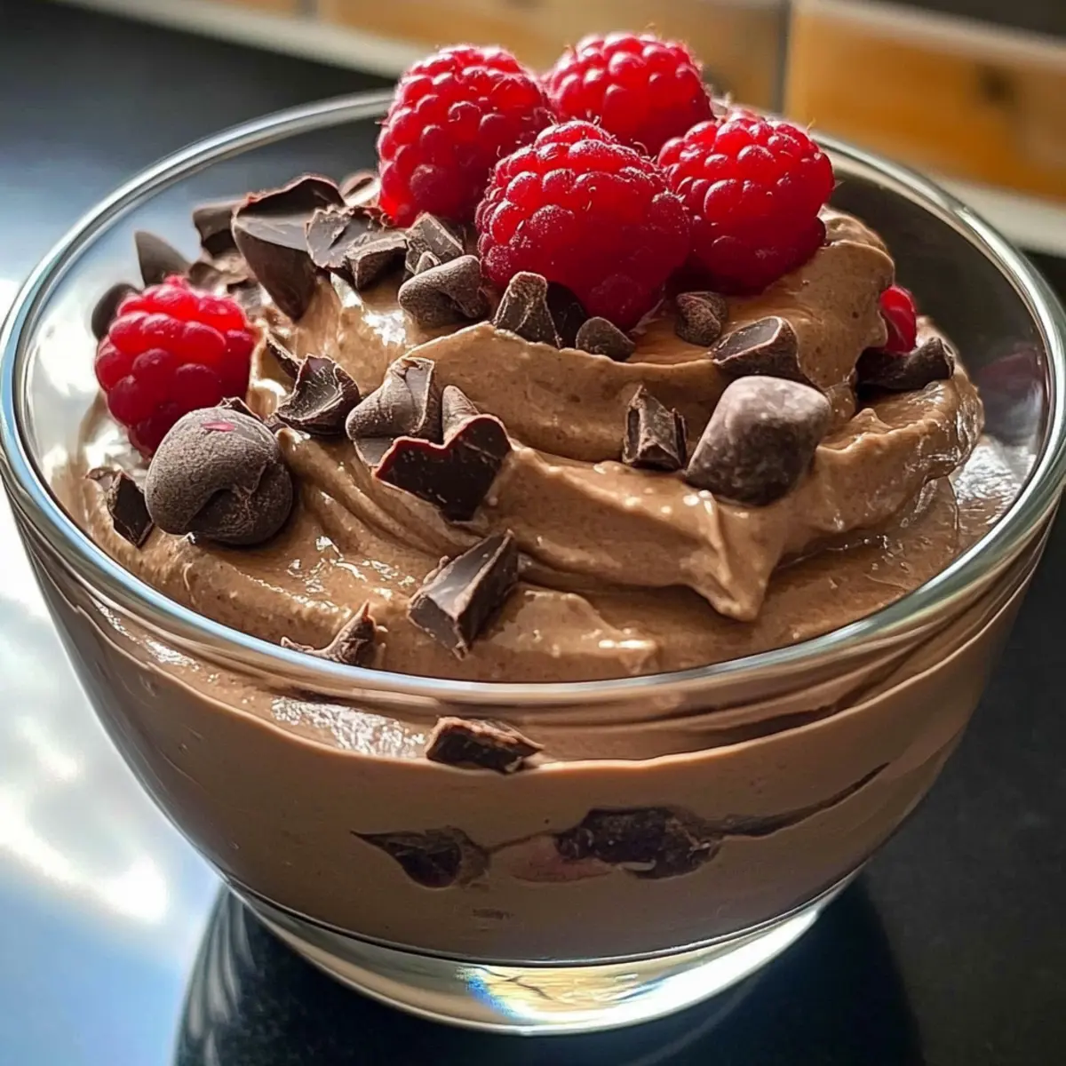 Cottage Cheese Chocolate Mousse