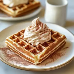Cinnamon Waffles