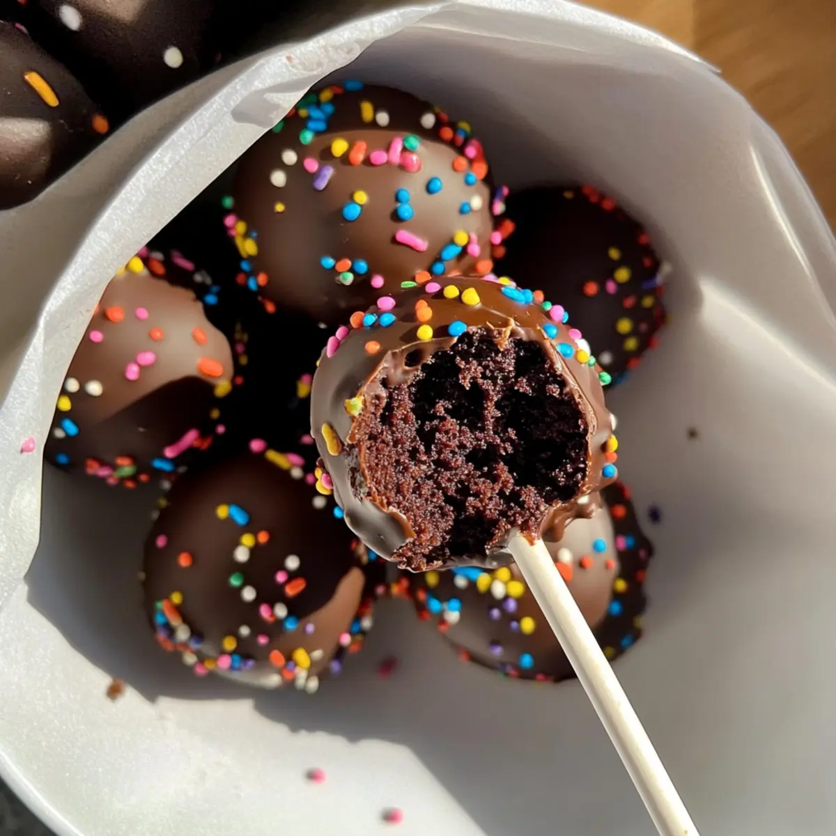 Chocolate Cake Pops