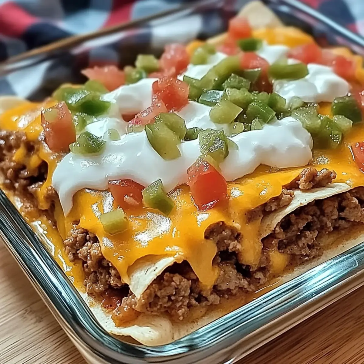 Layered Taco Bake