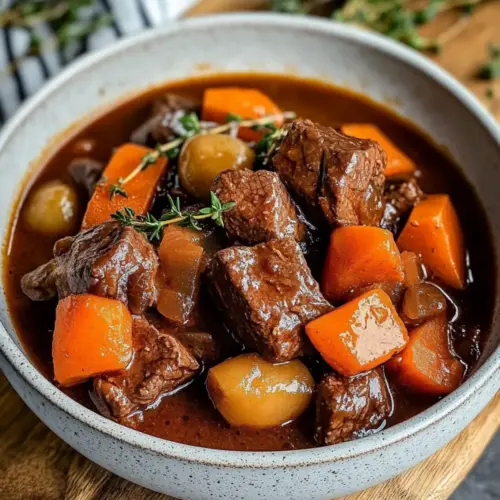 Slow Cooked Scottish Beef Stew