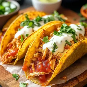 Crispy Chicken Tacos