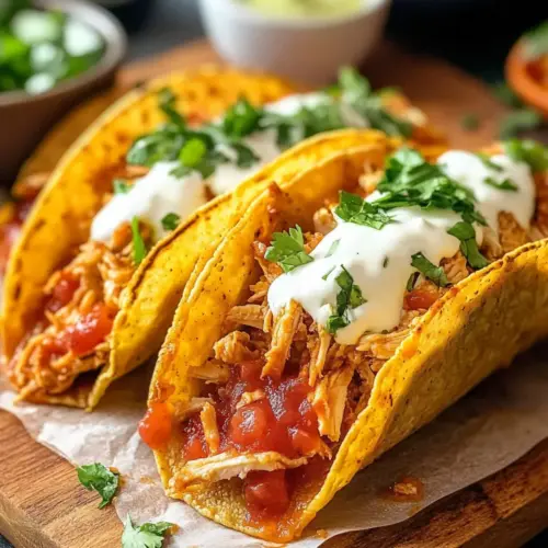 Crispy Chicken Tacos