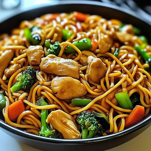 Gluten-Free Chicken Lo Mein