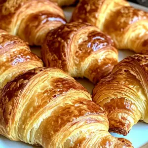 Homemade Flaky Croissants Recipe