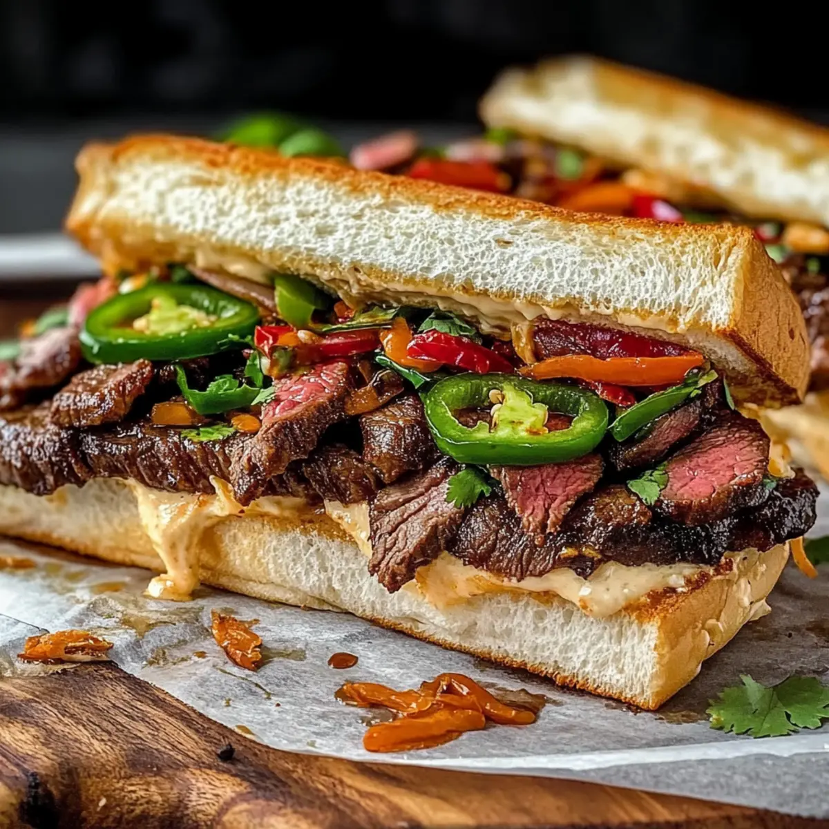 Korean Steak Sandwich