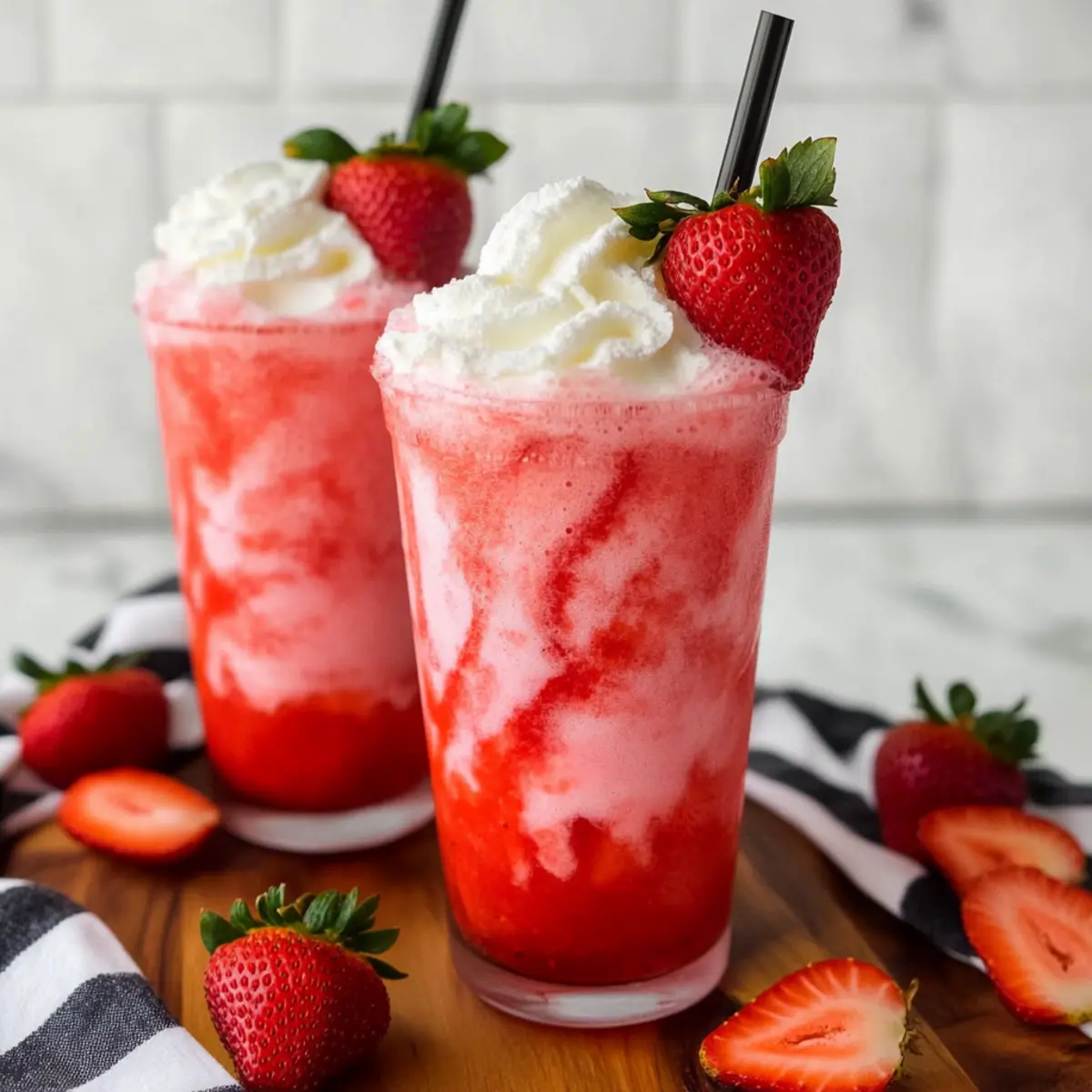 Dirty Strawberry Soda