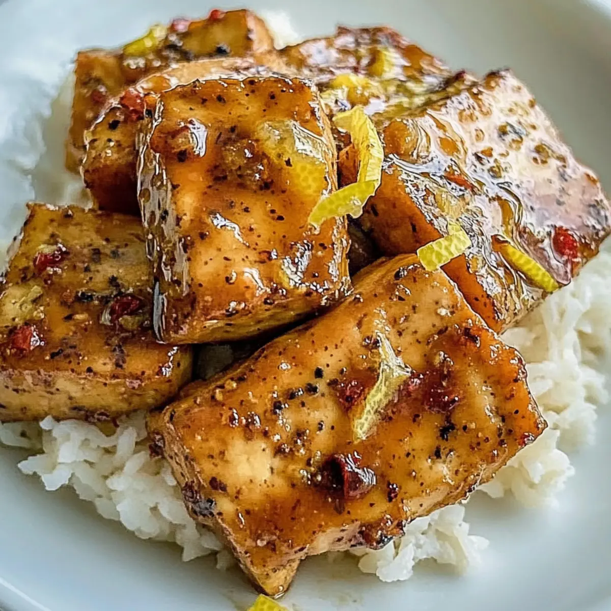 Lemon Pepper Tofu