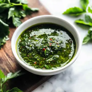 Quick and Easy Chimichurri Sauce