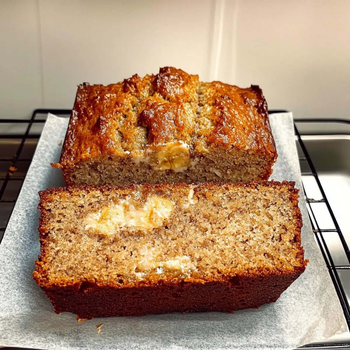 Cottage Cheese Banana Bread