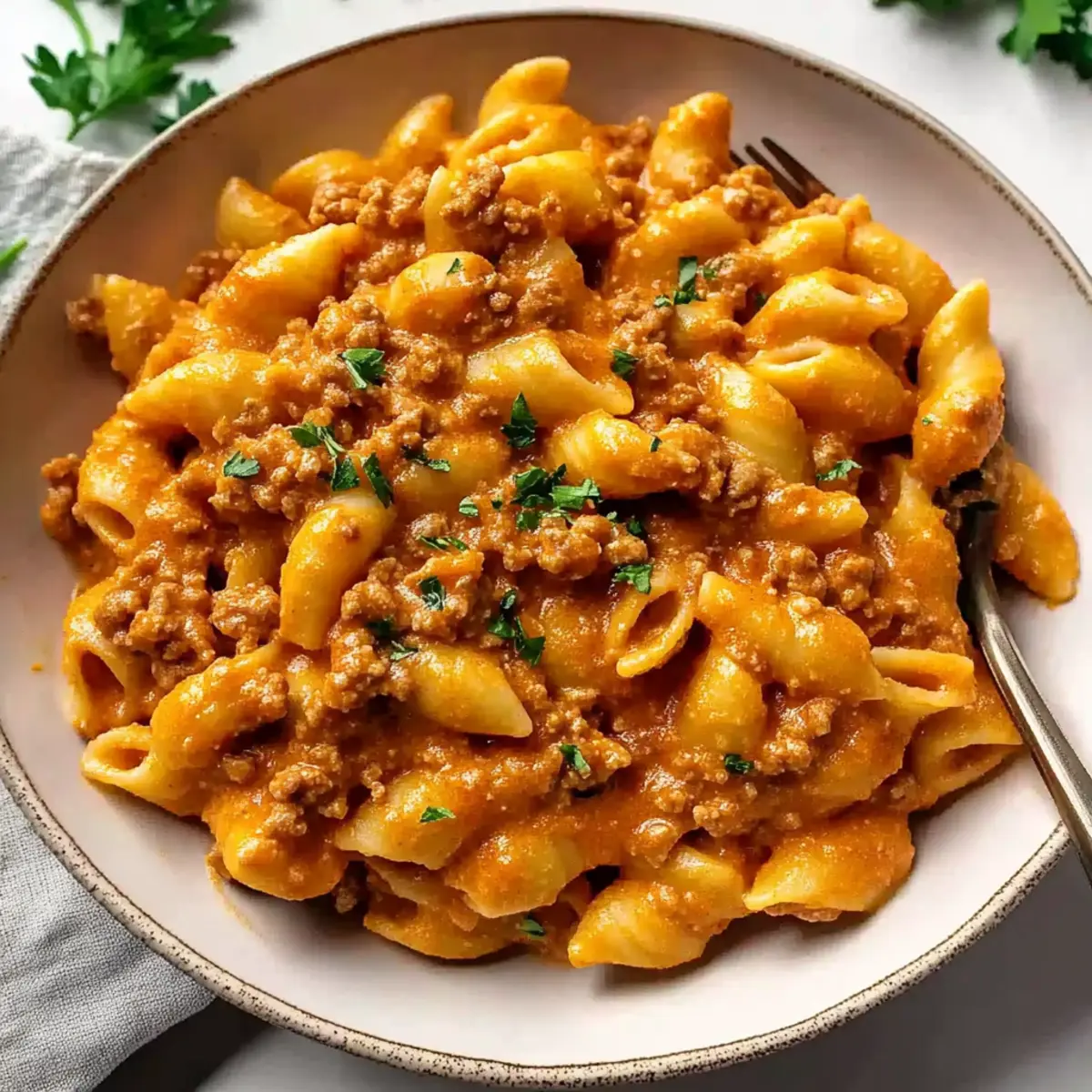Satisfying Beef Pasta