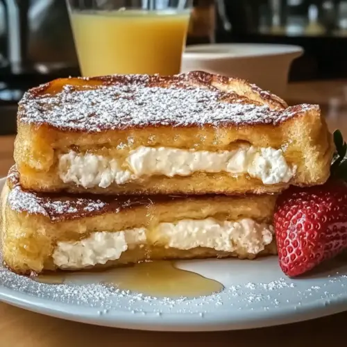 Stuffed Cream Cheese French Toast