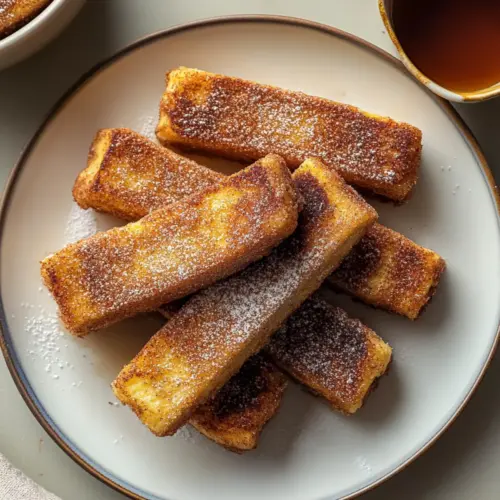 Cinnamon French Toast Sticks