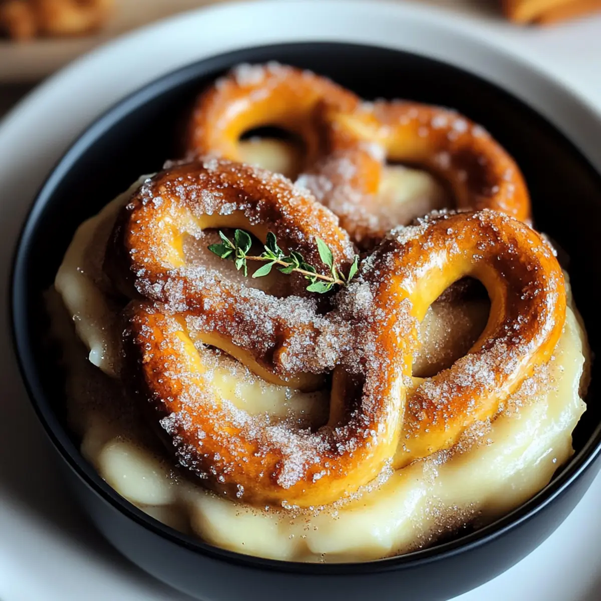 Cinnamon Sugar Soft Pretzels