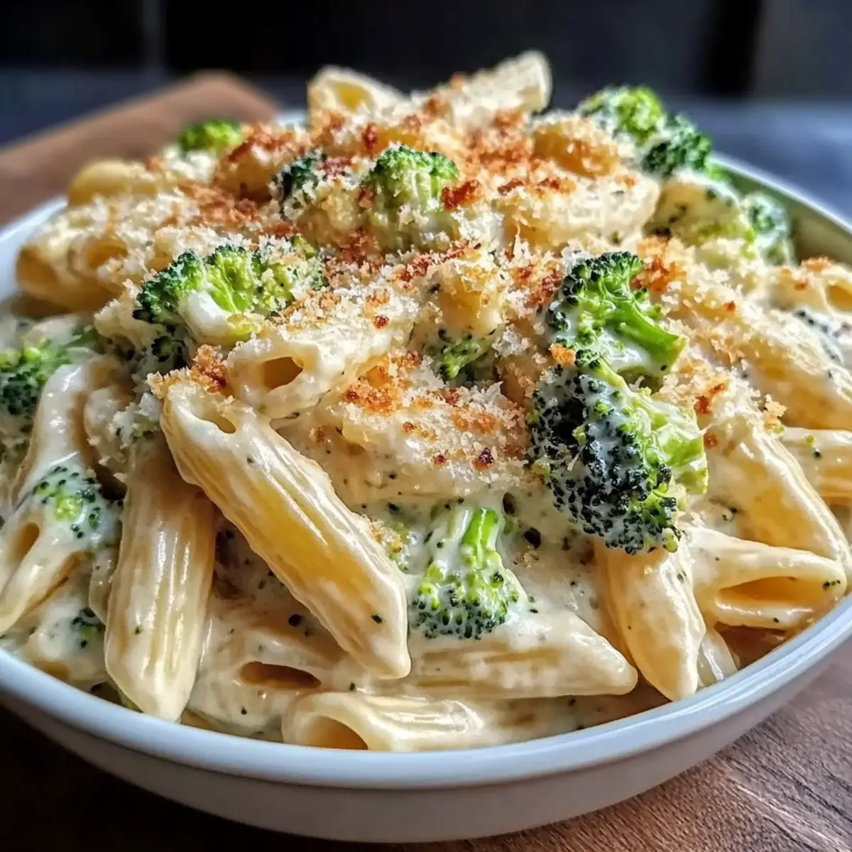 Creamy Broccoli Cheese Pasta