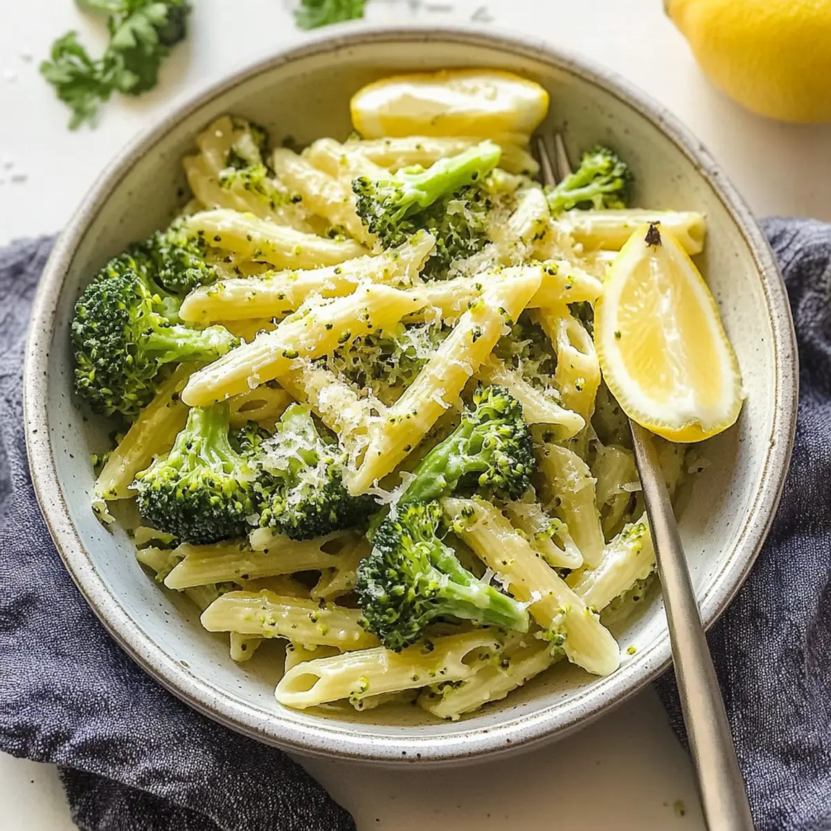 Lemon Broccoli Pasta