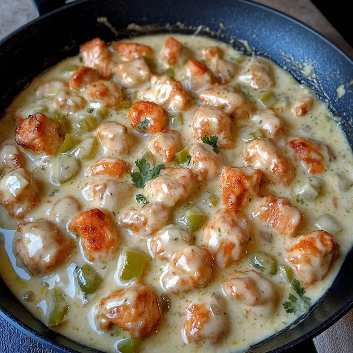 Keto Pollo Con Queso