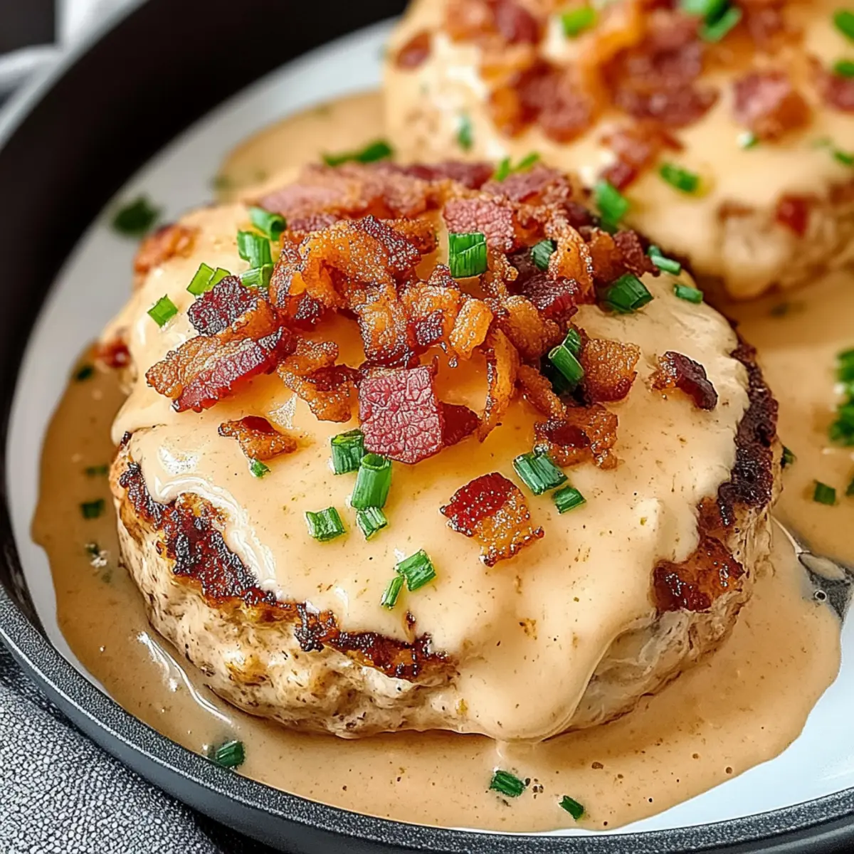 Keto Cheddar Ranch Chicken Burgers