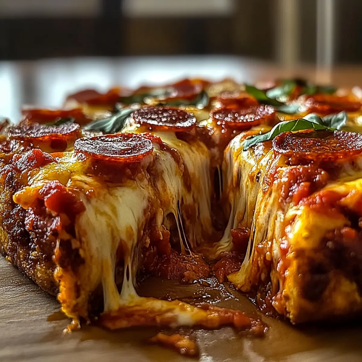 Crustless Pizza Pie