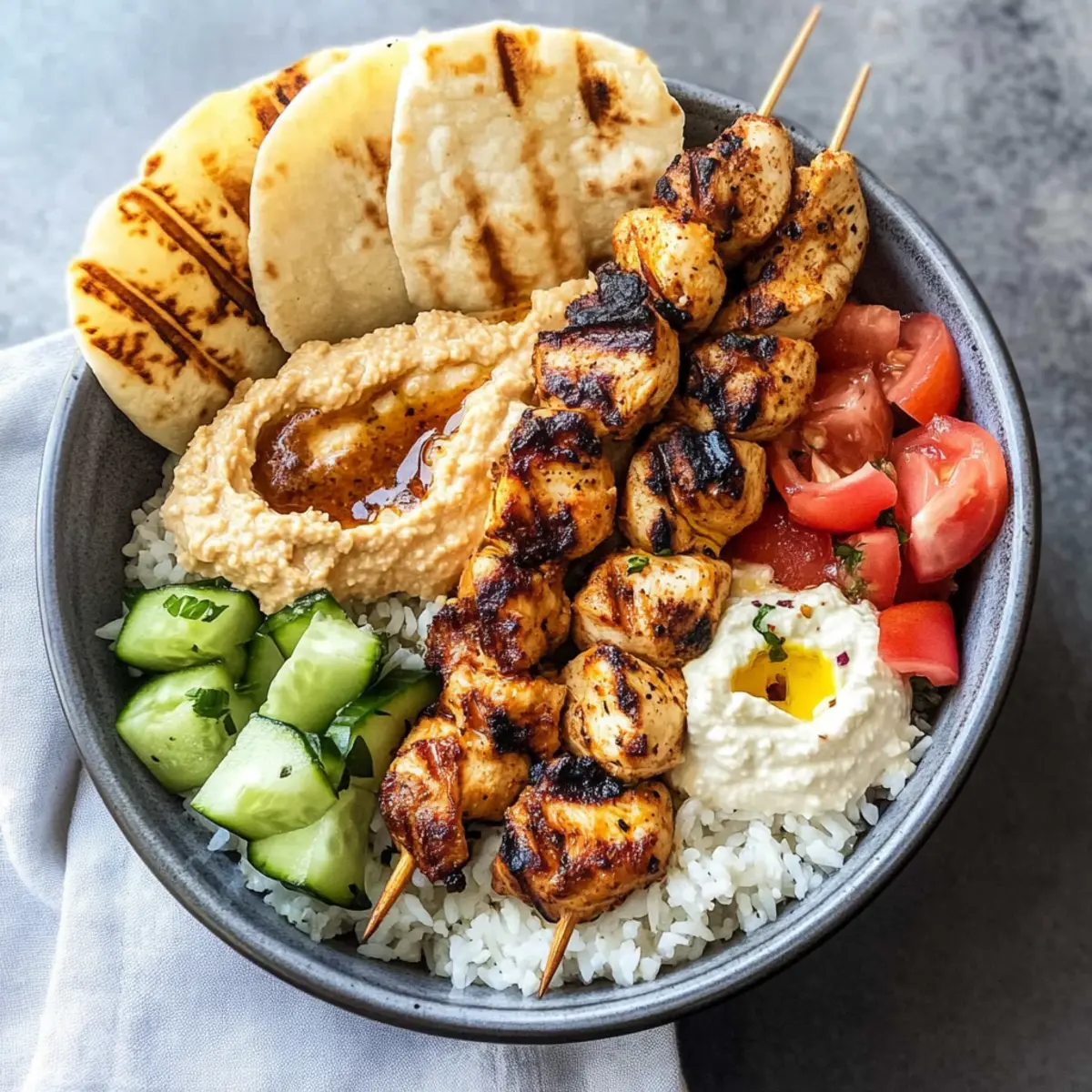 Mediterranean Rice Bowl