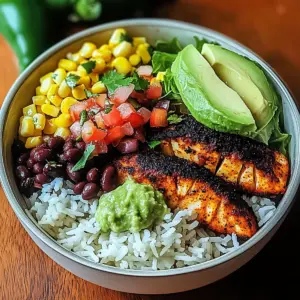 Blackened Fish Taco Bowls