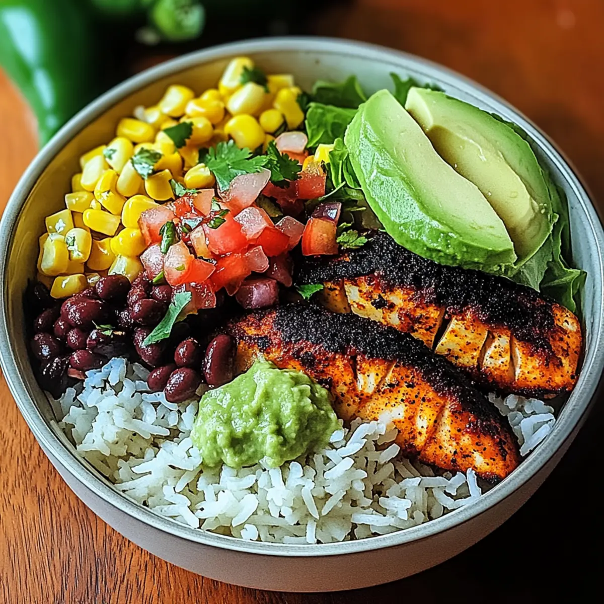 Blackened Fish Taco Bowls