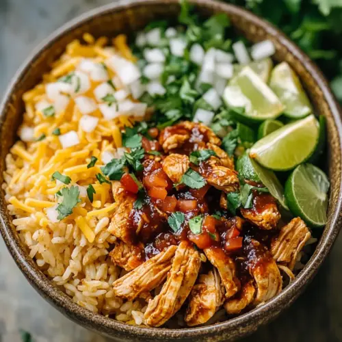 Taco Chicken Rice Bowl