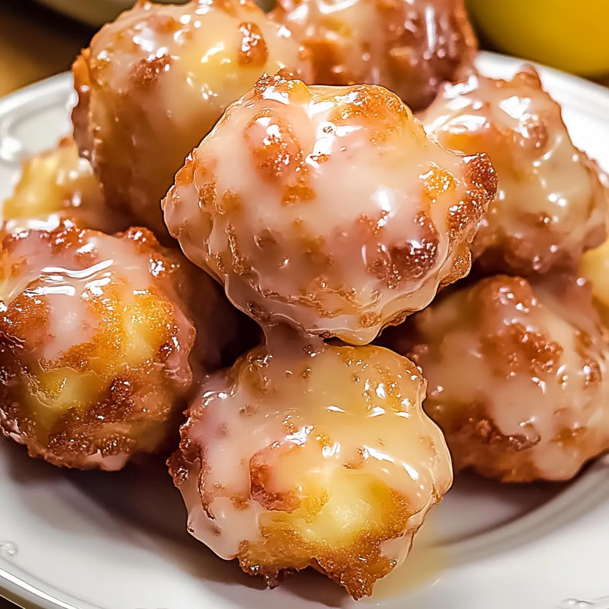 Apple Fritter Bites