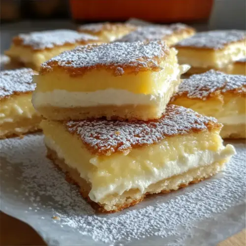 Cream Cheese Custard Bars