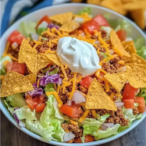 Simple Doritos Taco Salad