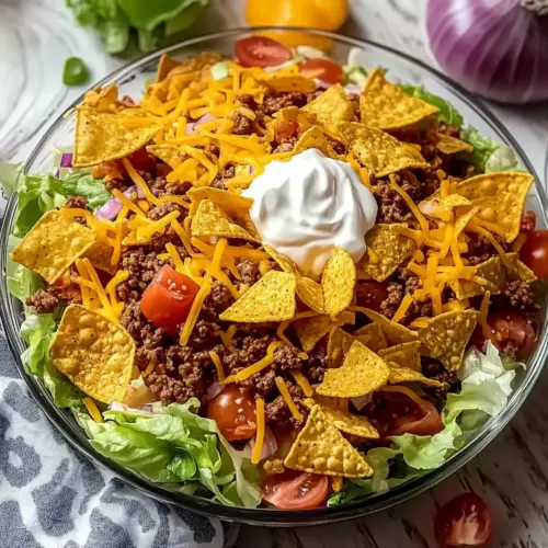 Homemade Frito Taco Salad