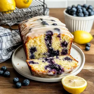 Lemon Blueberry Loaf Cake