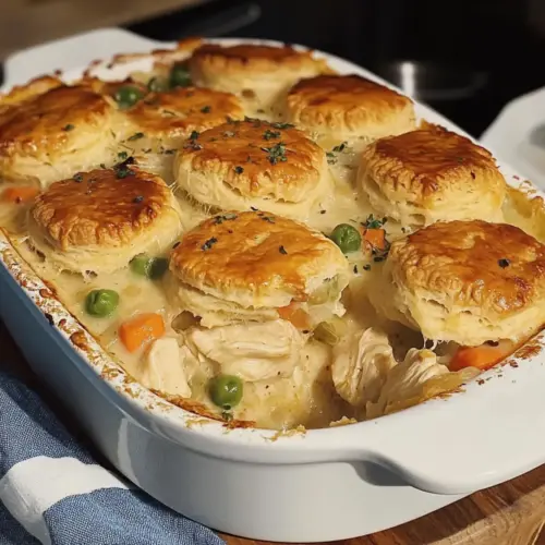Homemade Chicken Pot Pie Casserole