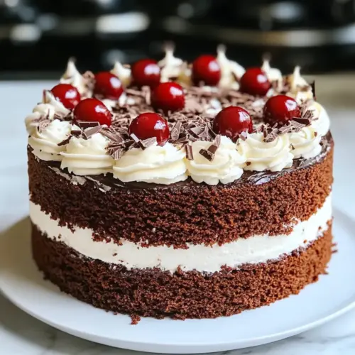 Black Forest Cake Recipe