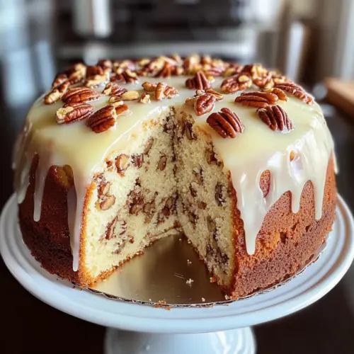 Butter Pecan Pound Cake