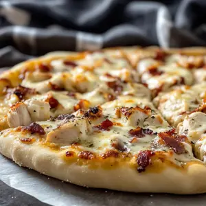 Chicken Bacon Ranch Pizza