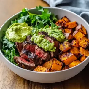 Steak and Sweet Potato Bowls