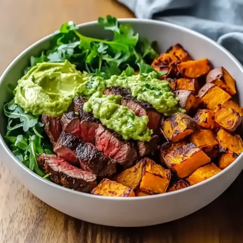Steak and Sweet Potato Bowls