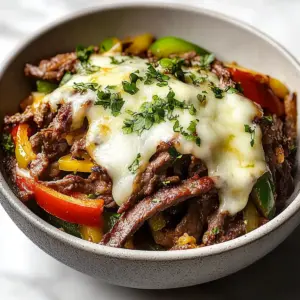 Keto Philly Cheesesteak Bowls