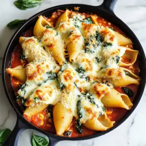 Spinach Ricotta Stuffed Shells