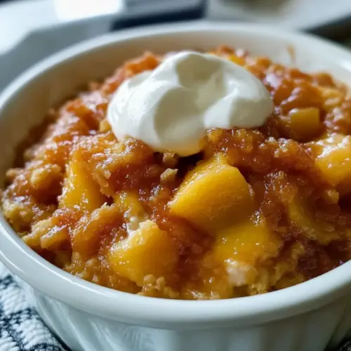 Tennessee Peach Pudding