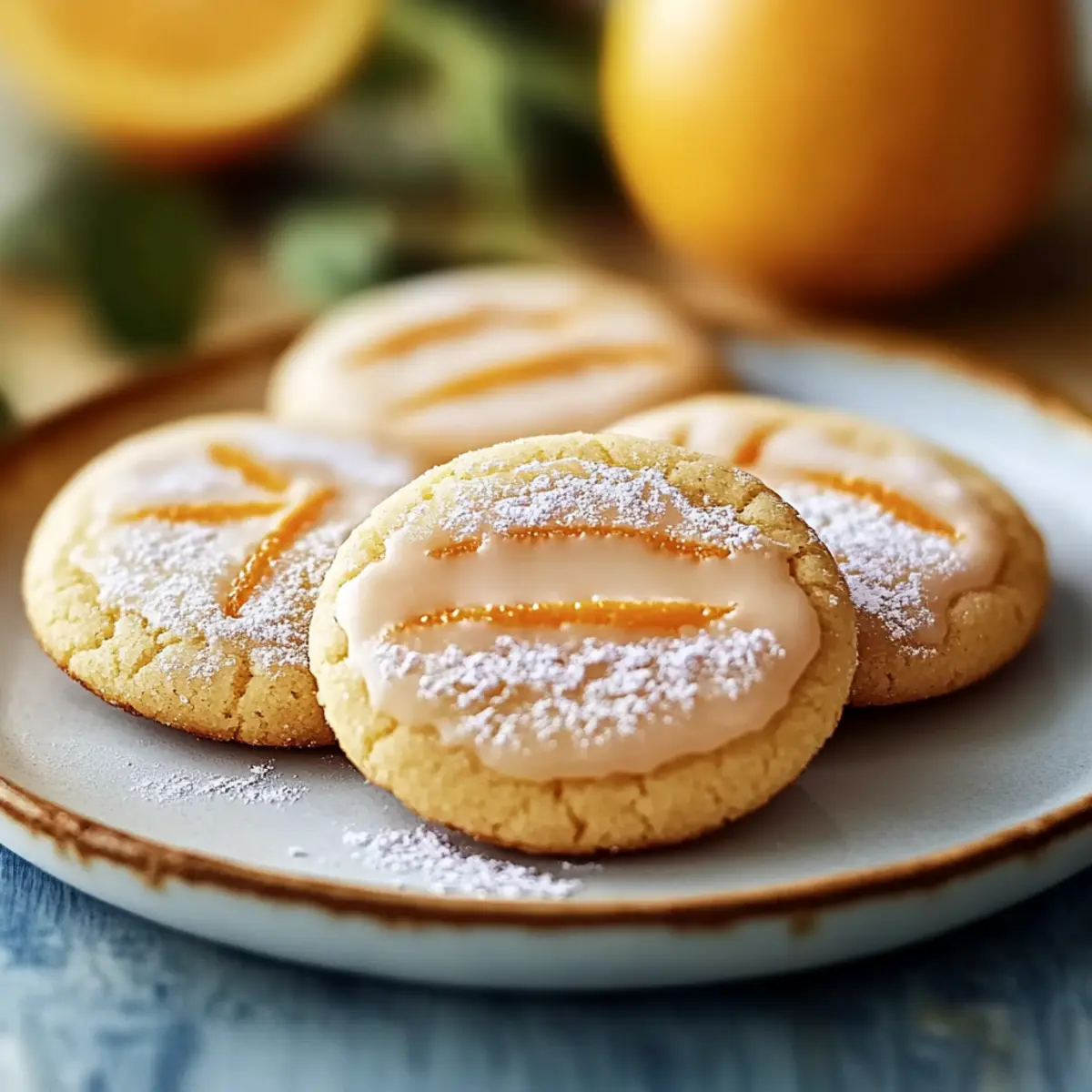 Orange Sugar Cookies