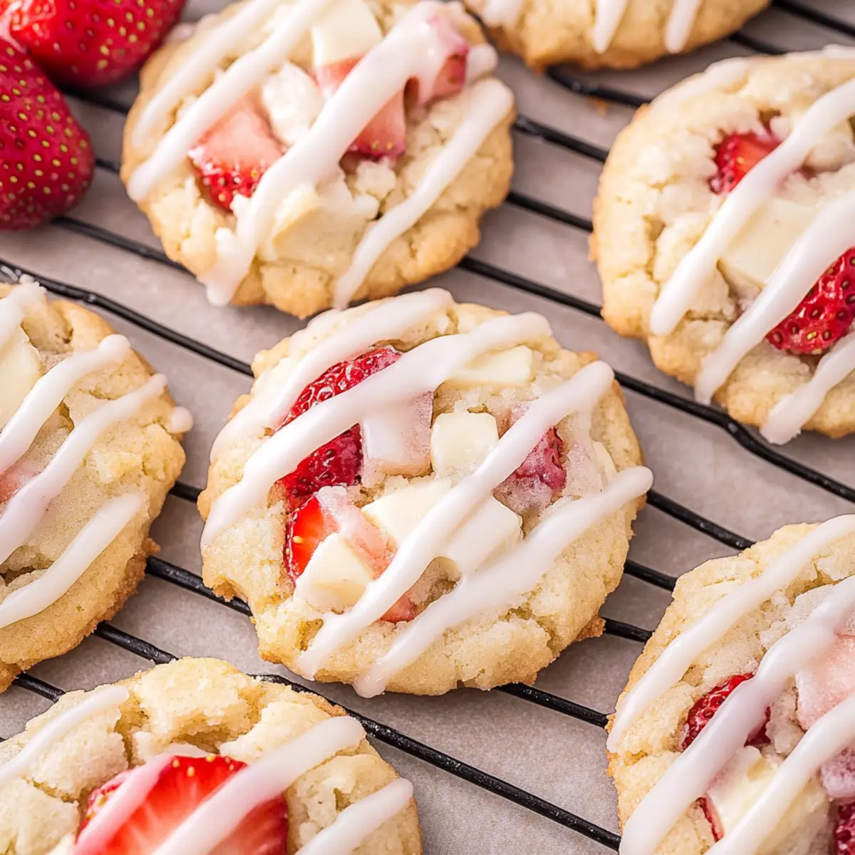 Strawberry Shortcake Cookies