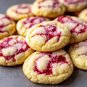 Lemon Raspberry Cookies
