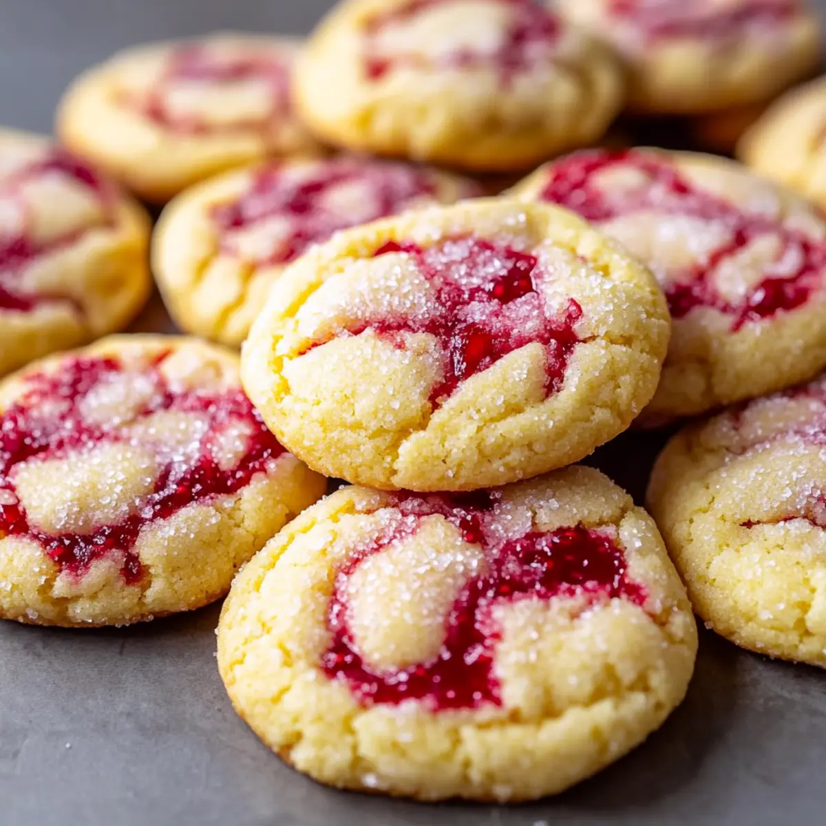 Lemon Raspberry Cookies